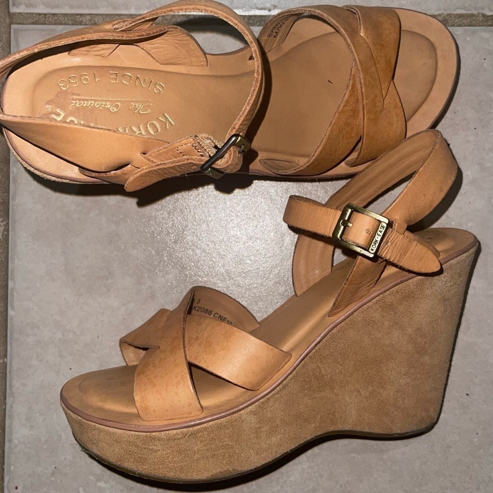 Kork-Ease Wedge Heels
